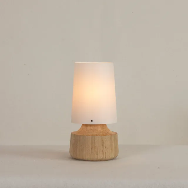 Zlamp Stubbe 920-1009 bordlampe natur eik morbær