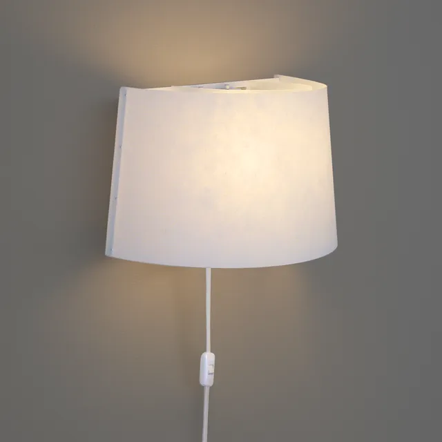 Zlamp Z 836-3330 vegglampe 33 cm hvit fast installasjon