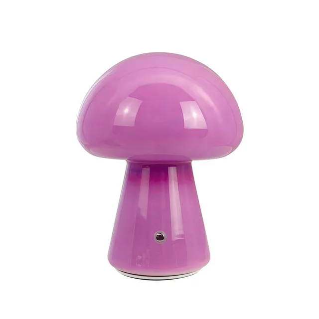 Dyberg Larsen Morkel bordlampe lilla oppladbar