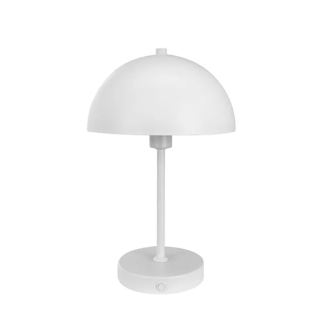 Dyberg Larsen Stockholm LED V2.0 bordlampe hvit oppladbar
