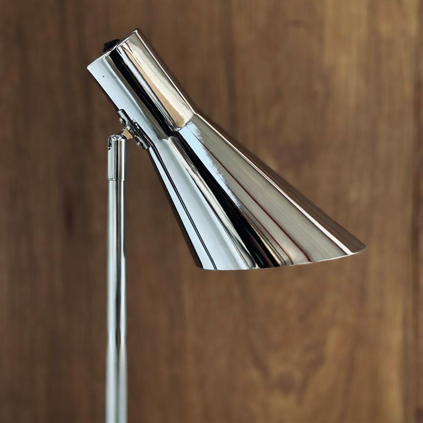 Dyberg Larsen DL12 gulvlampe krom dreibar