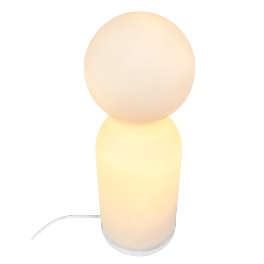 Dyberg Larsen Harper bordlampe opal kjegleformet