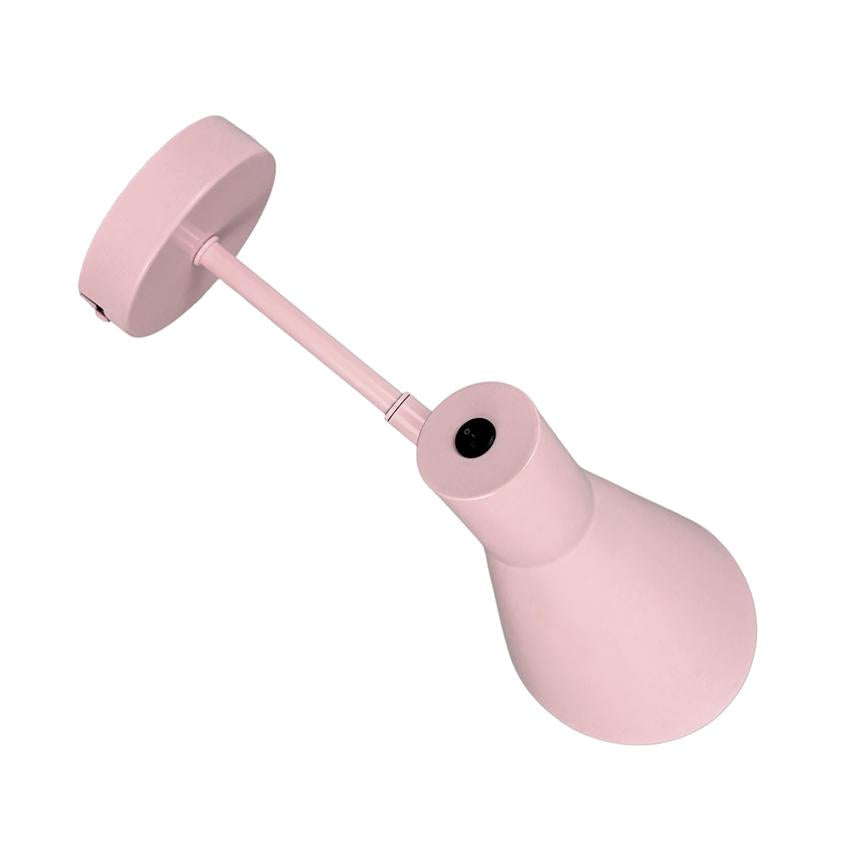 Dyberg Larsen DL12 vegglampe rosa metall