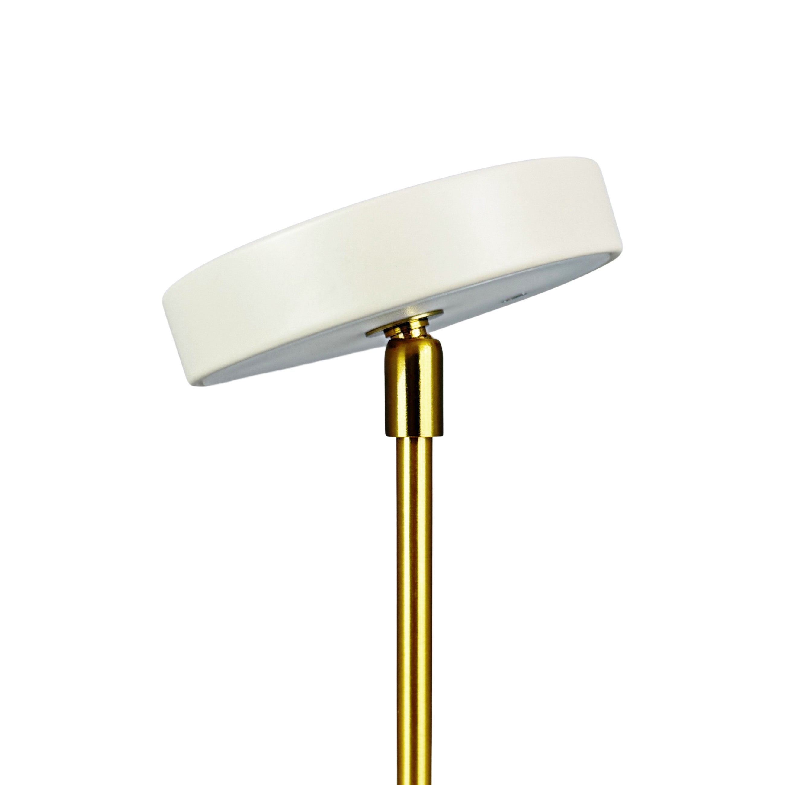 Dyberg Larsen Moonlight Mini bordlampe beige travertin