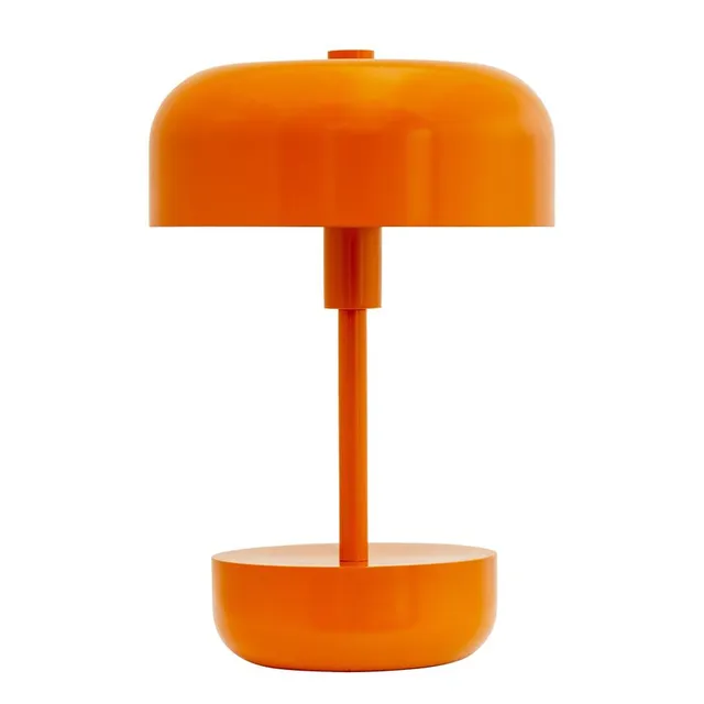 Dyberg Larsen Haipot bordlampe orange LED