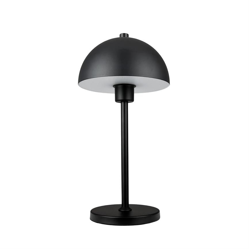 Dyberg Larsen Borås bordlampe sort oppladbar