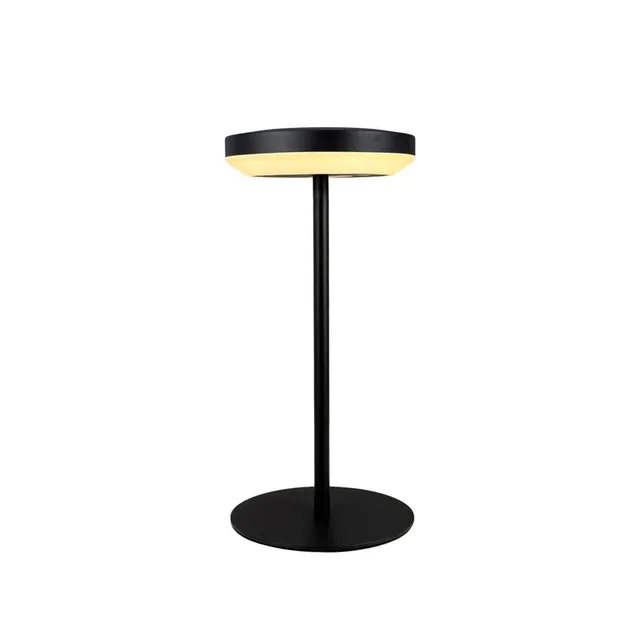 Dyberg Larsen Otera bordlampe svart solar 25cm