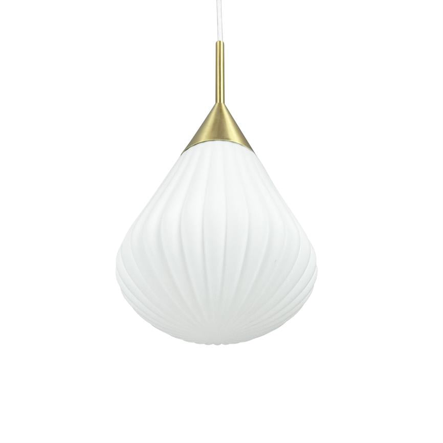 Dyberg Larsen Ballon pendel small opal messing