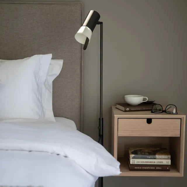 Zlamp Bezz 143 gulvlampe mørkegrå leselampe