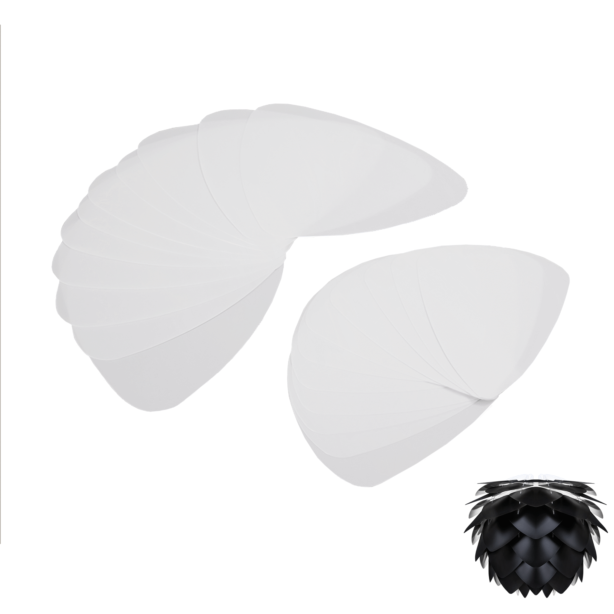 Umage Silvia reservedel blader mini hvit