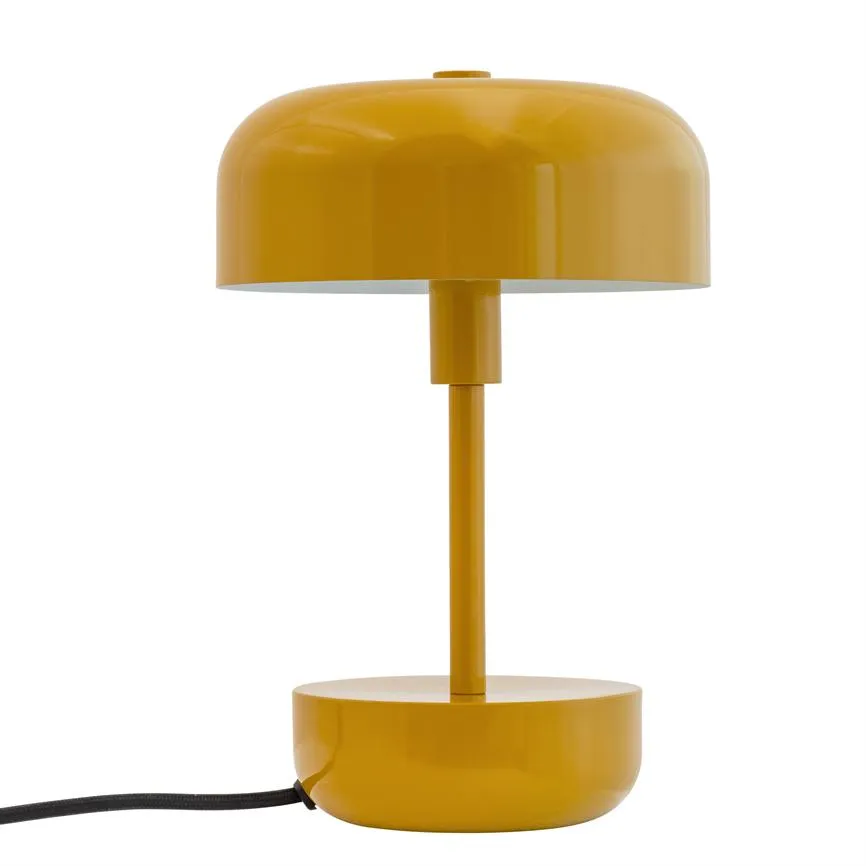 Dyberg Larsen Haipot bordlampe curry G9 retro