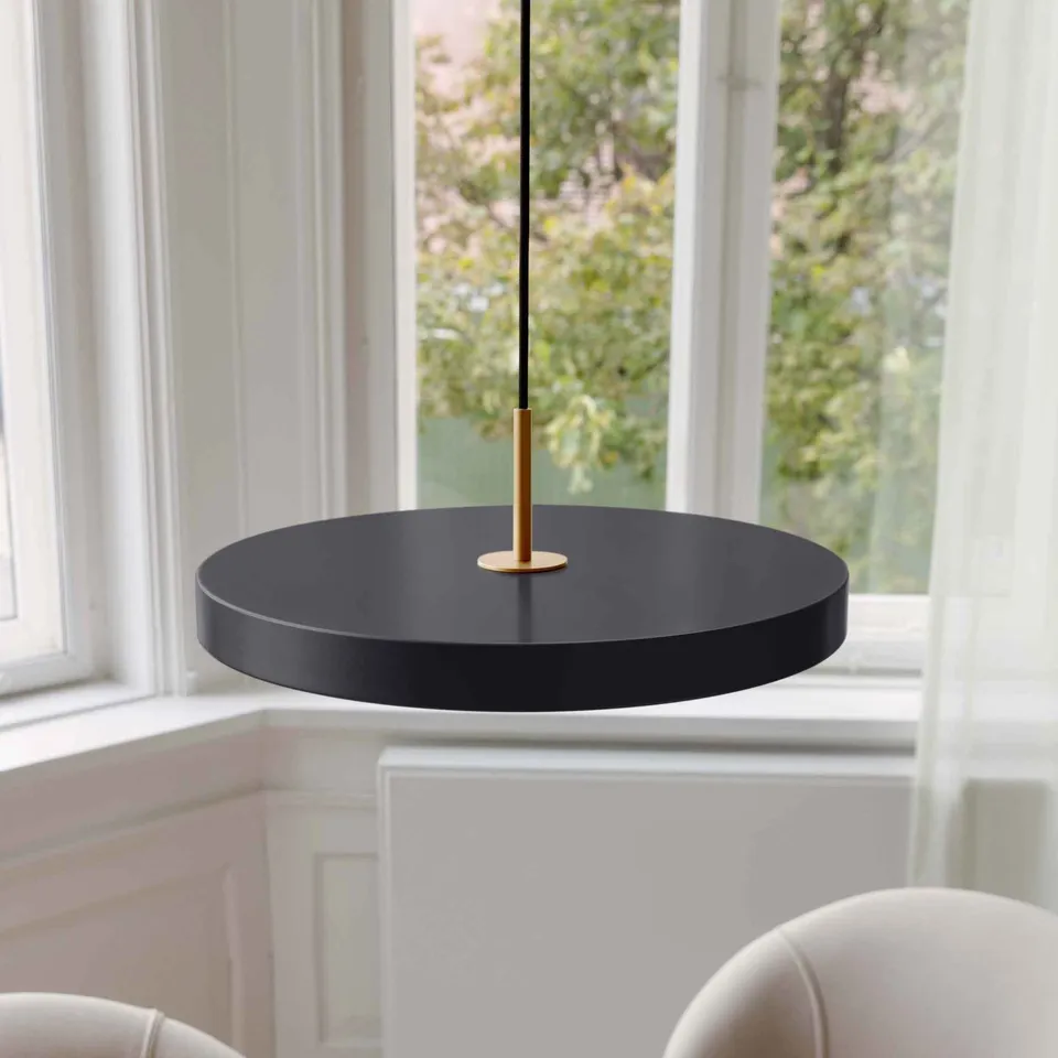 UMAGE Asteria Plus pendel perlehvit messing medium