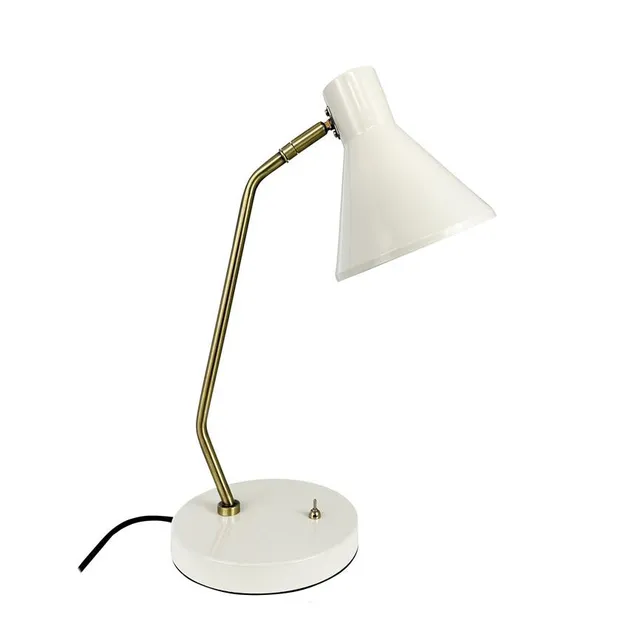 Dyberg Larsen Sleep bordlampe kitt hvit