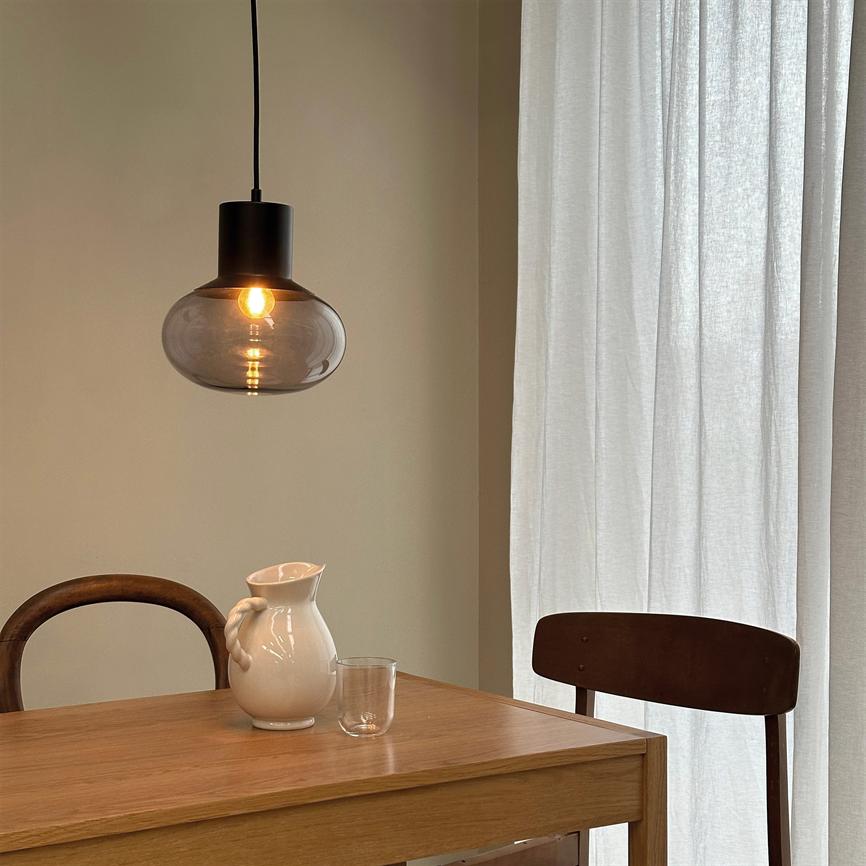 Dyberg Larsen Firenze pendel svart glass