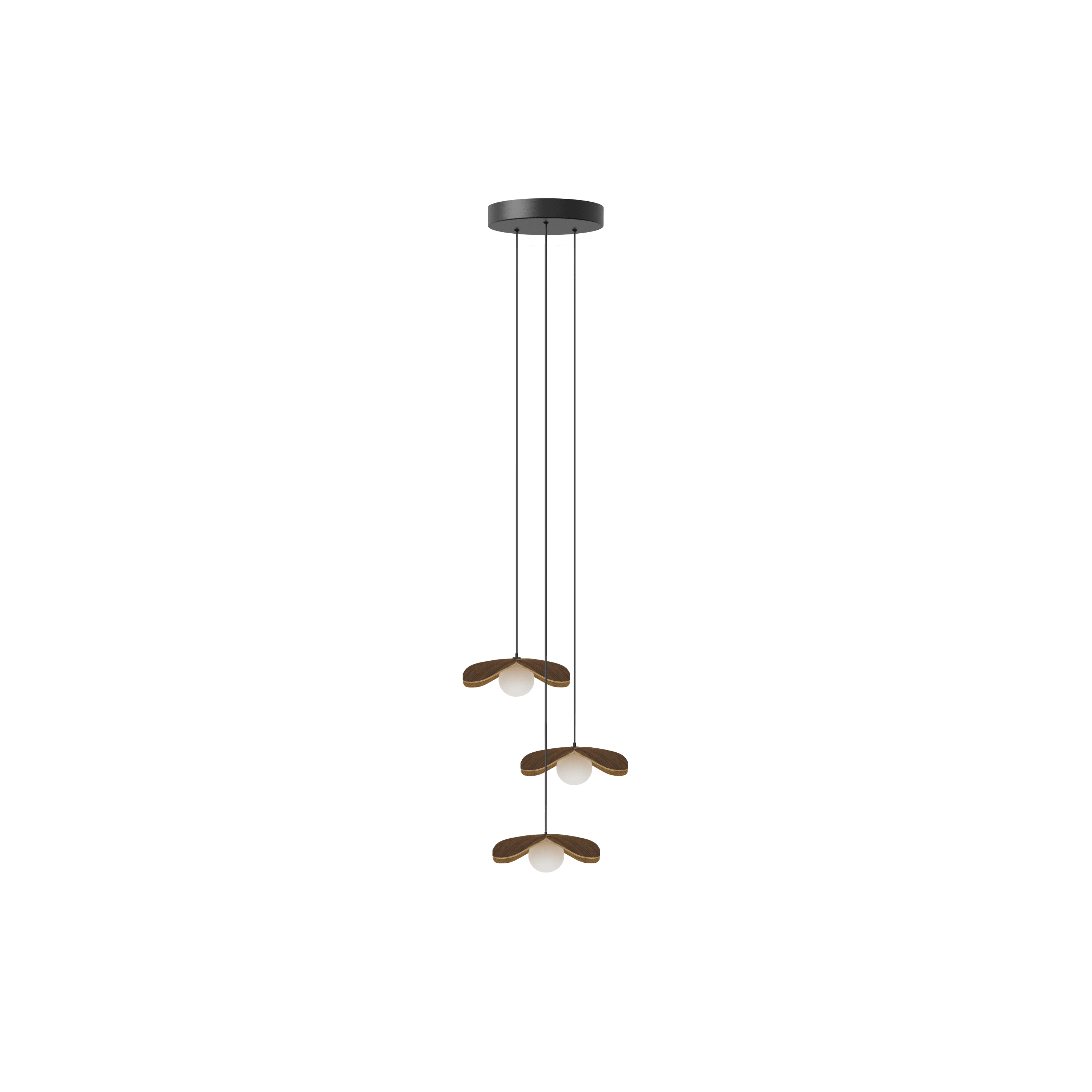 UMAGE Forget Me Not cluster 3 lampsett 3-pk eikefiner