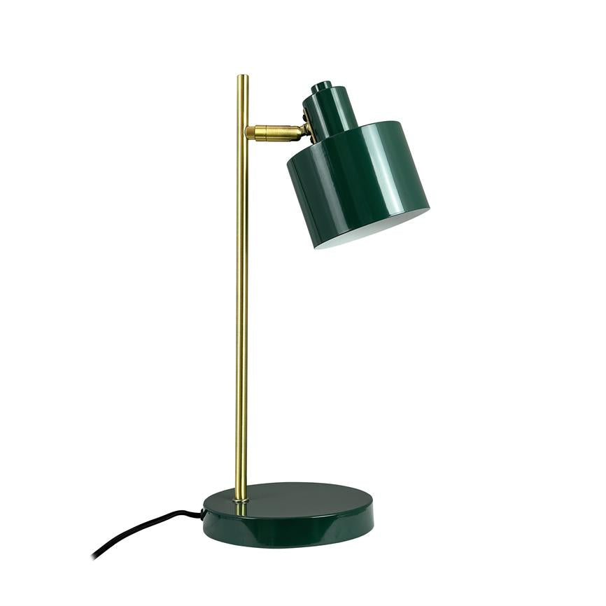 Dyberg Larsen Ocean bordlampe grønn messing