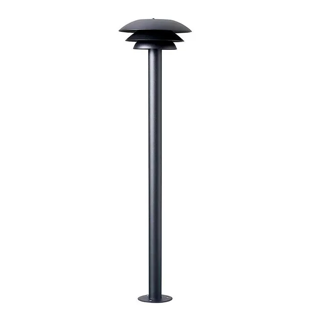 Dyberg Larsen DL20 utelampe svart 80 cm sokkel