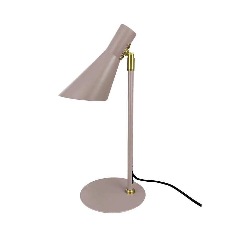 Dyberg Larsen DL12 Mini bordlampe beige dreibar
