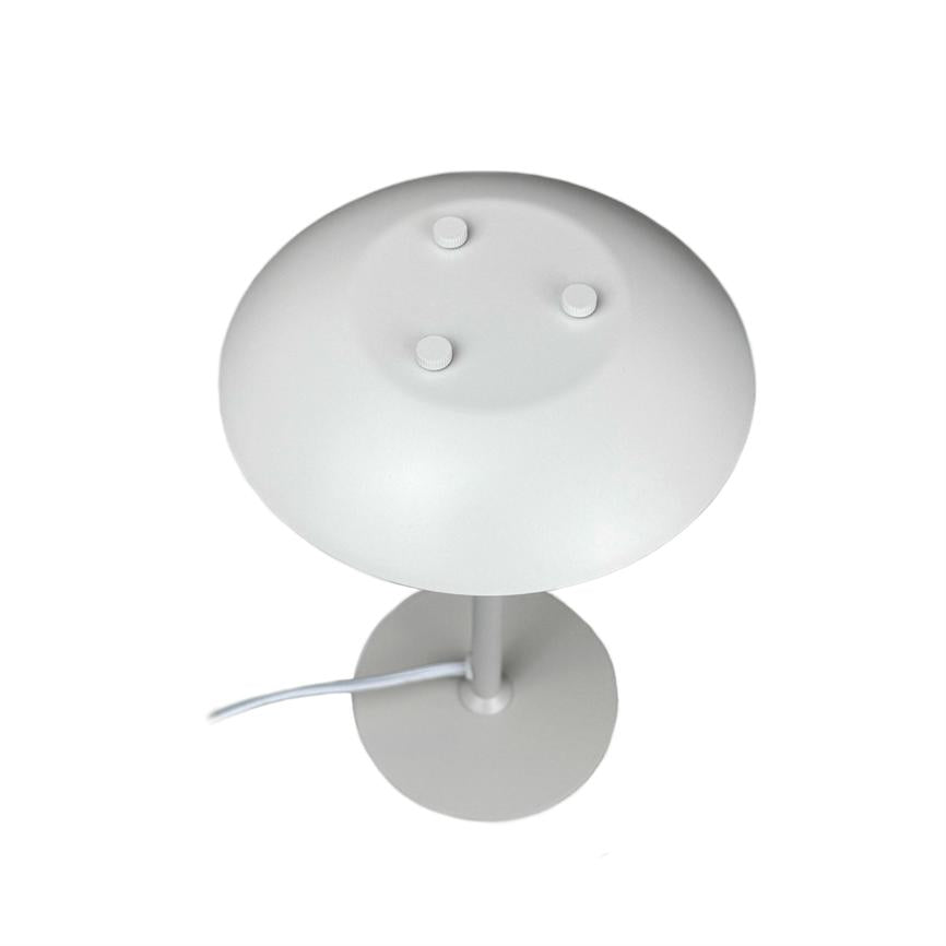 Dyberg Larsen Sixteen bordlampe perlehvit matt 16 cm