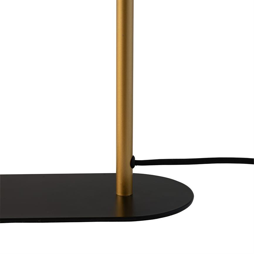 Dyberg Larsen ARCH bordlampe svart messing 35,5cm