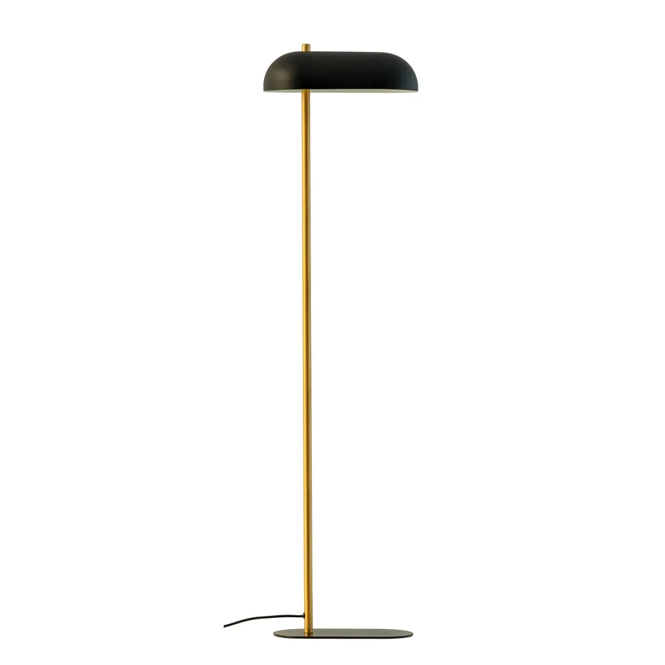 Dyberg Larsen Arch gulvlampe svart messing