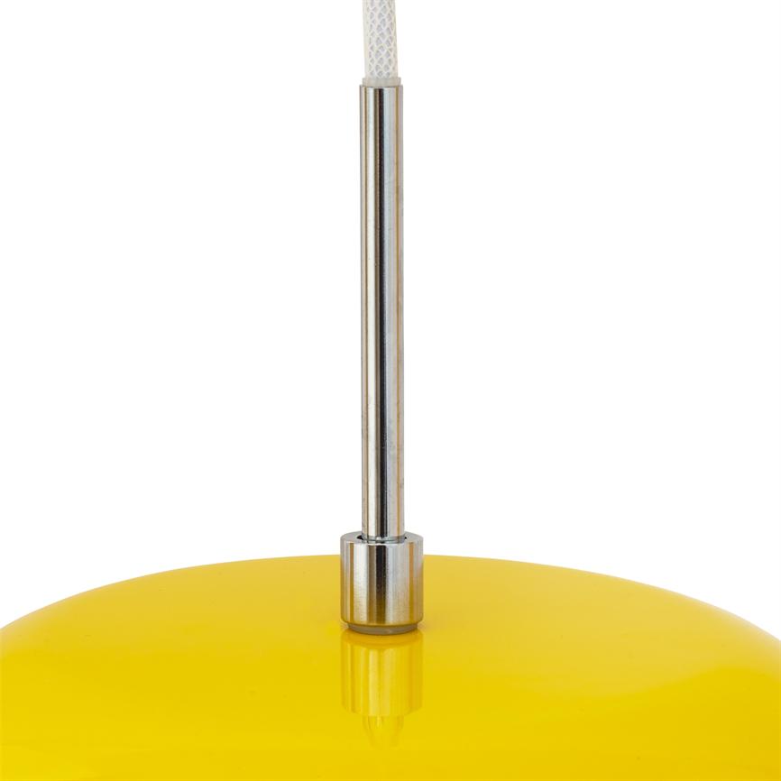 Dyberg Larsen Haipot pendel taklampe gul Yuzu