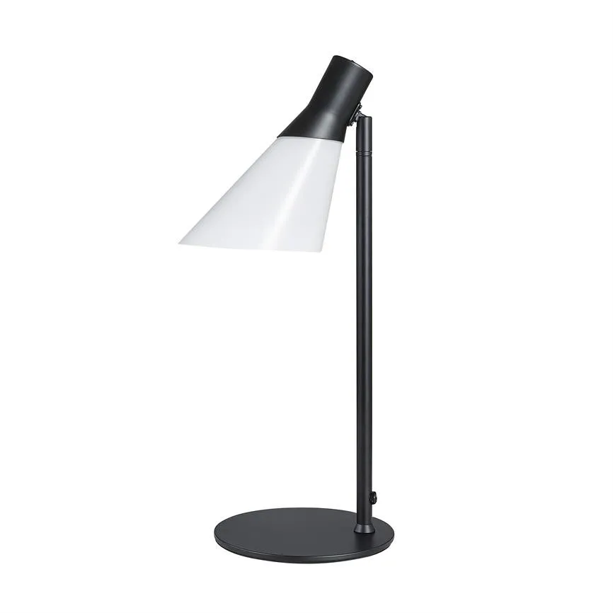 Dyberg Larsen Gent bordlampe svart opal vridbar