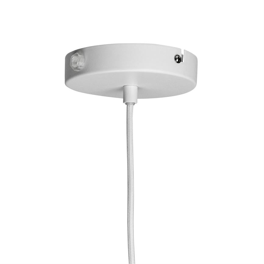Dyberg Larsen Volta pendel hvit 26 cm kuppel