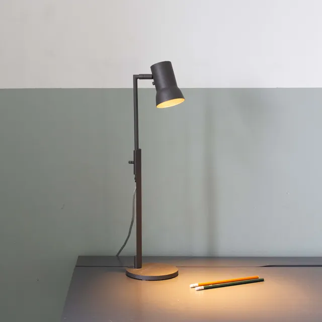 Zlamp P7 128 bordlampe mørkegrå leselys