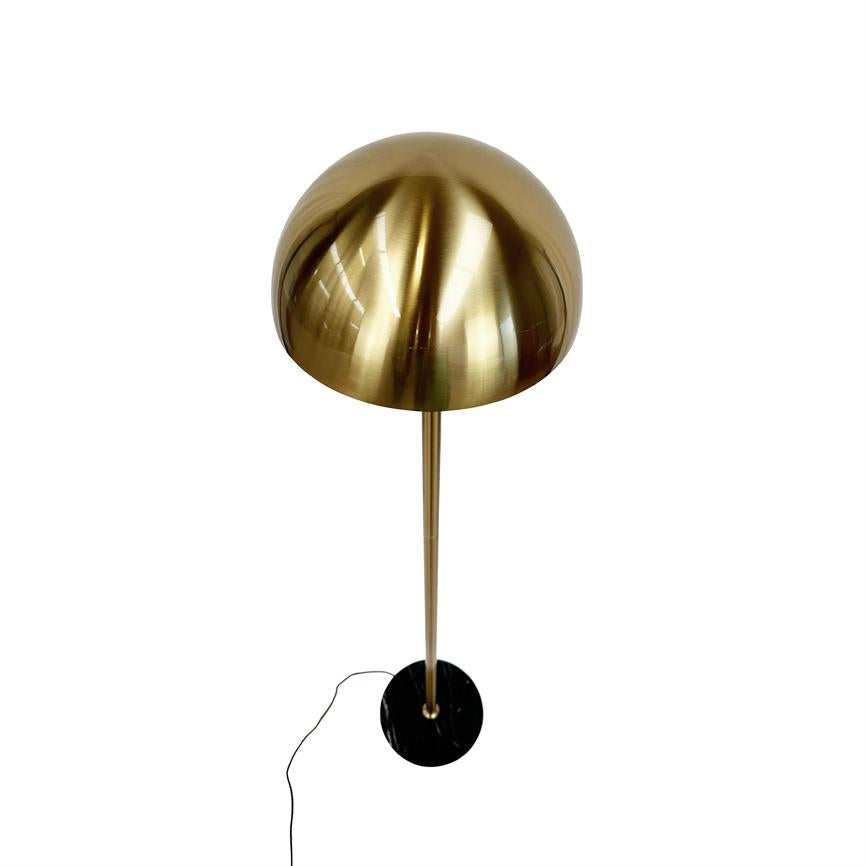 Dyberg Larsen Menton gulvlampe messing marmor