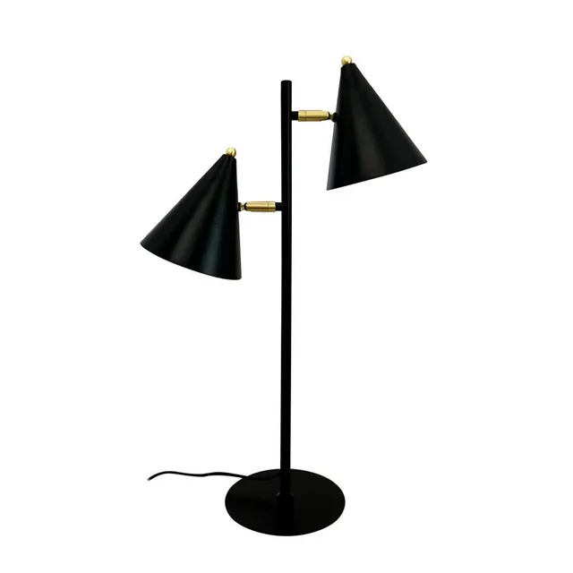 Dyberg Larsen Rouen bordlampe sort metall