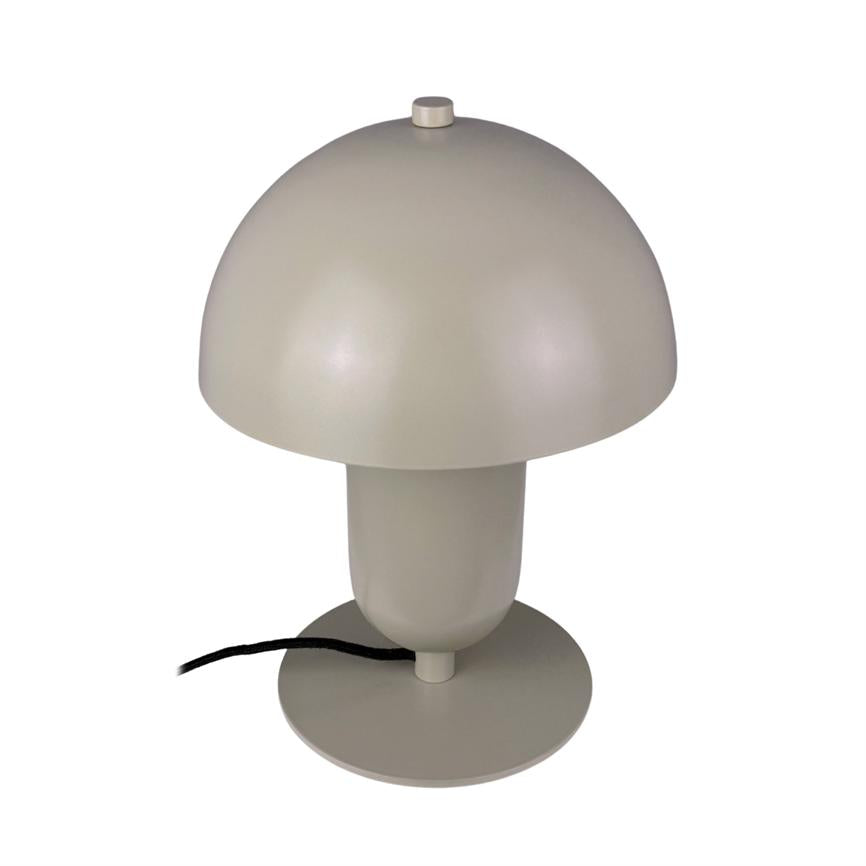 Dyberg Larsen Movie bordlampe grå kuppelskjerm