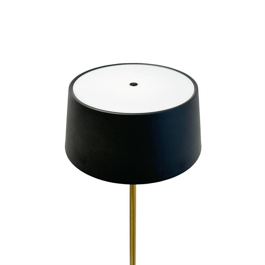 Dyberg Larsen Yoyo LED gulvlampe oppladbar sort