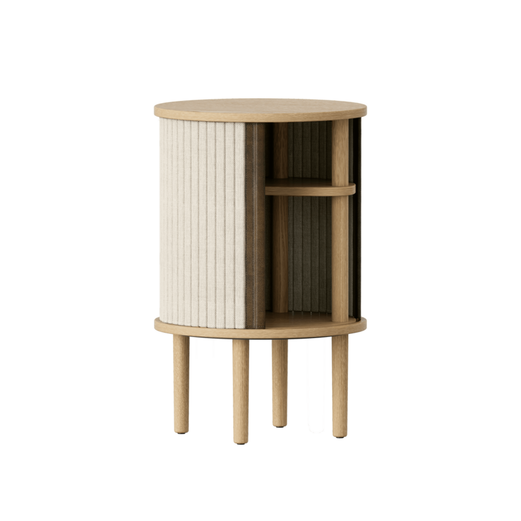 UMAGE Audacious sidebord eik sugar brown