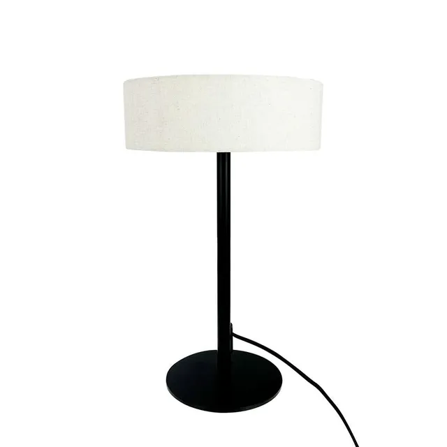 Dyberg Larsen Calix bordlampe tekstilskjerm