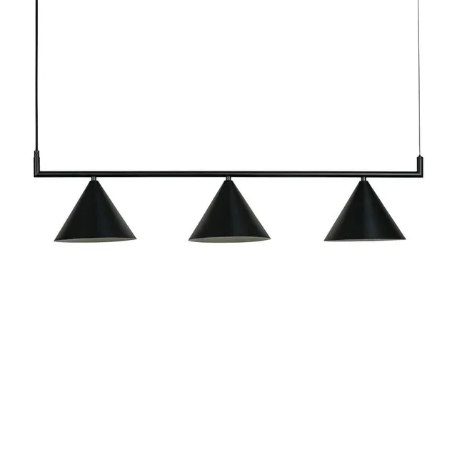 Dyberg Larsen Cone pendel lang 95 cm sort