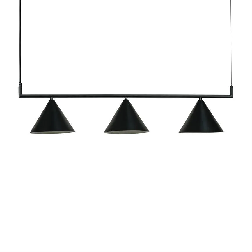 Dyberg Larsen Cone pendel lang 95 cm sort