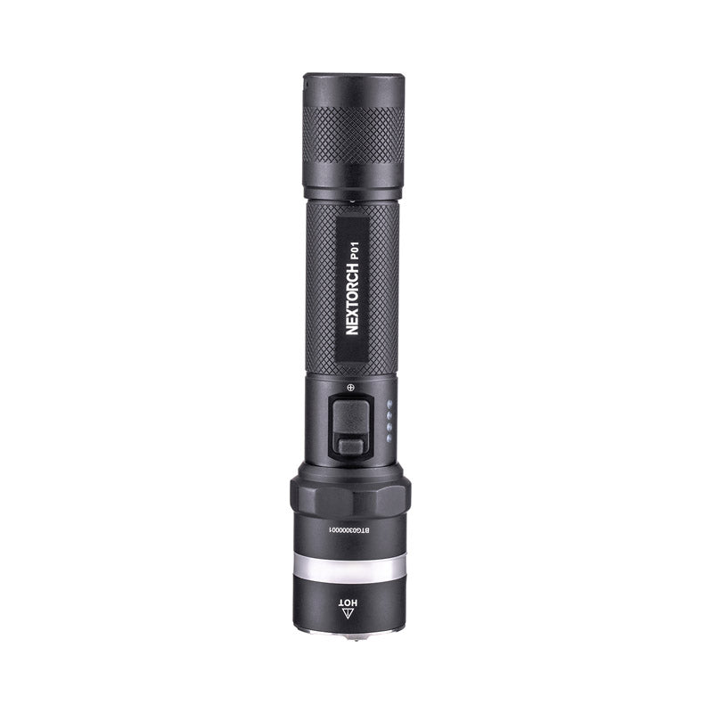 Master LED P01 taktisk lommelykt grønn 1350 lumen oppladbar