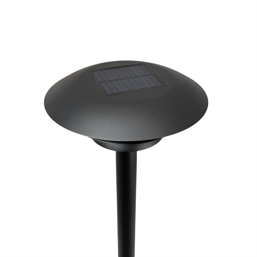 Dyberg Larsen DL25 Solar hagelampe svart solcelle