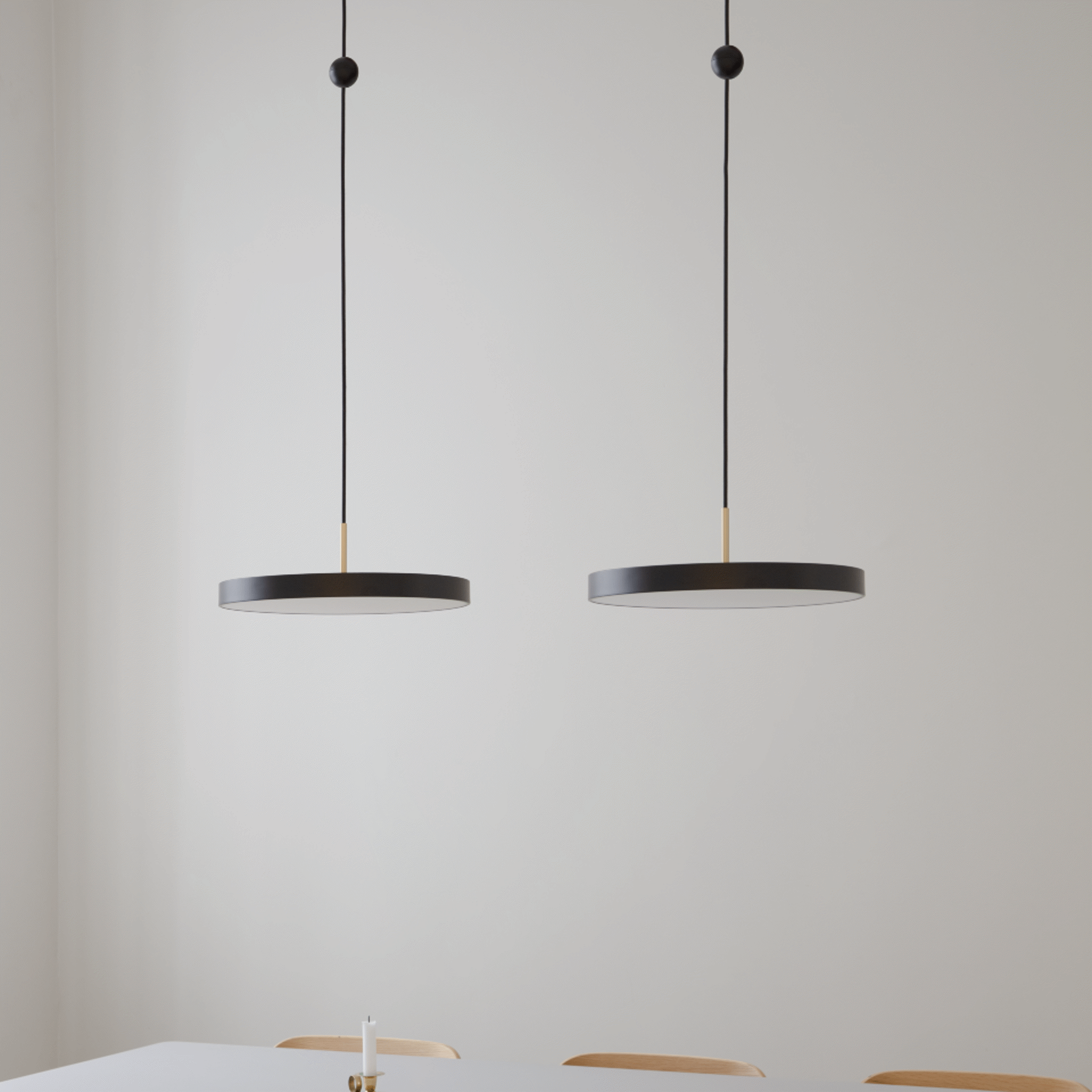 Umage Cord Connector ledningsskjøt hvit stålkule