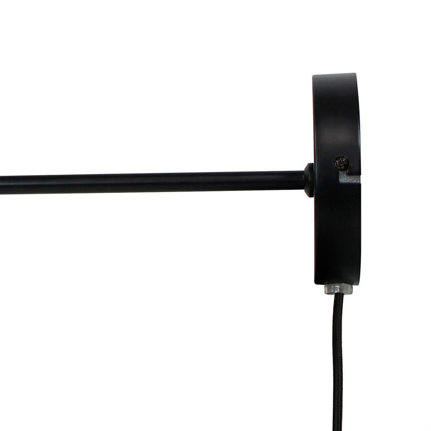 Dyberg Larsen Tokyo vegglampe sort minimalistisk