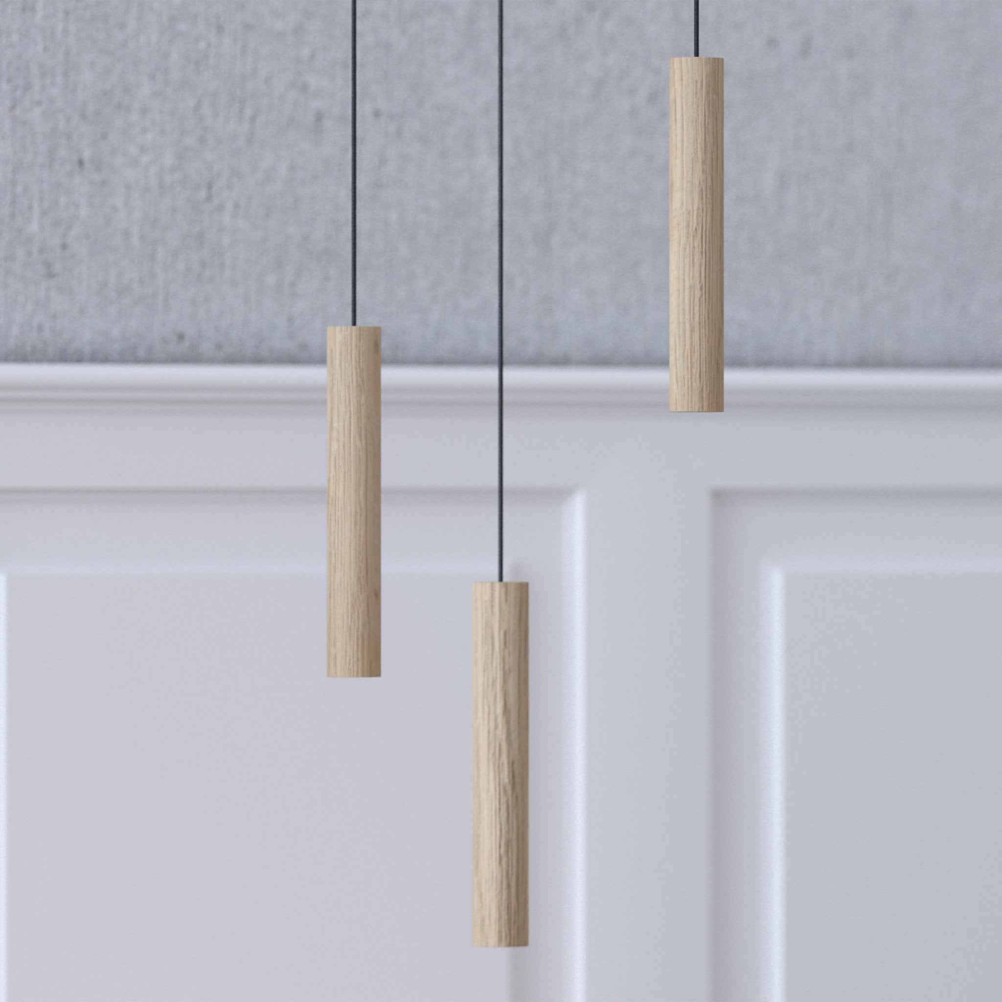 UMAGE Chimes pendellampe eik massivtre