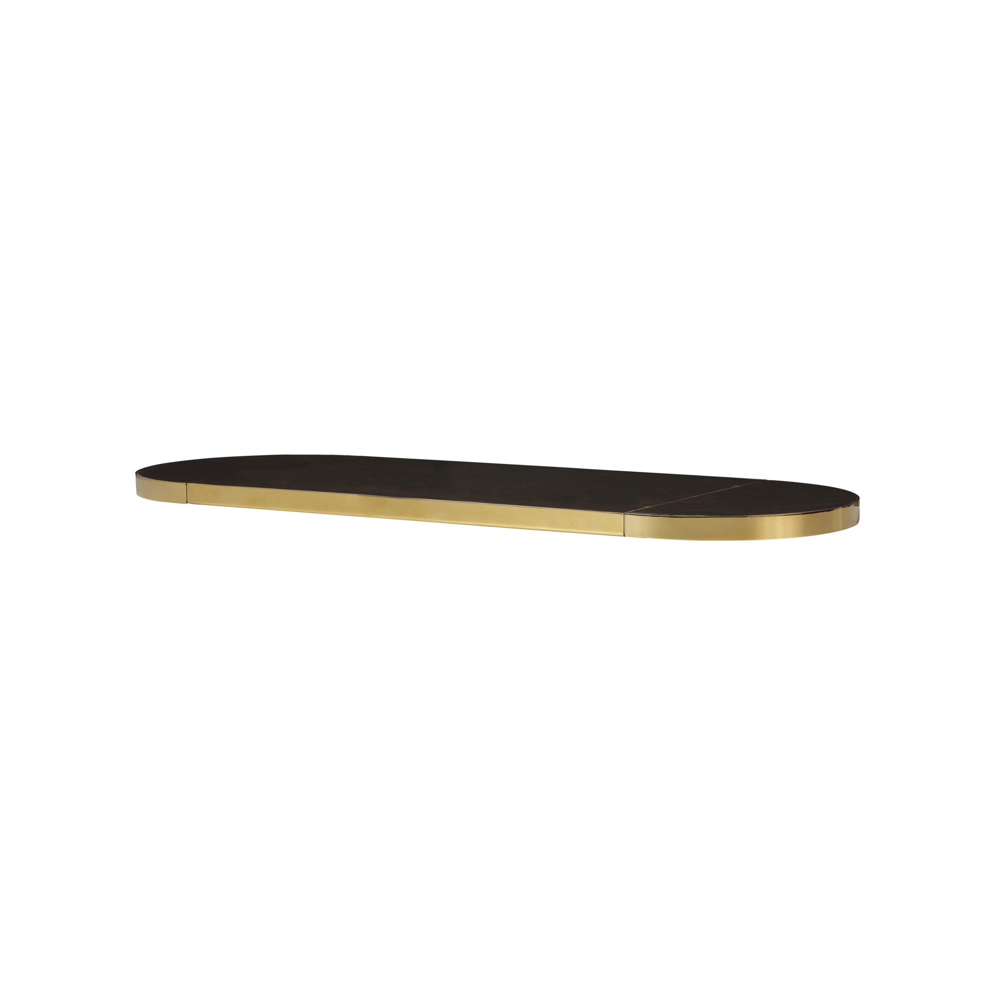 UMAGE Comfort Circle bordplate Nero brass keramisk