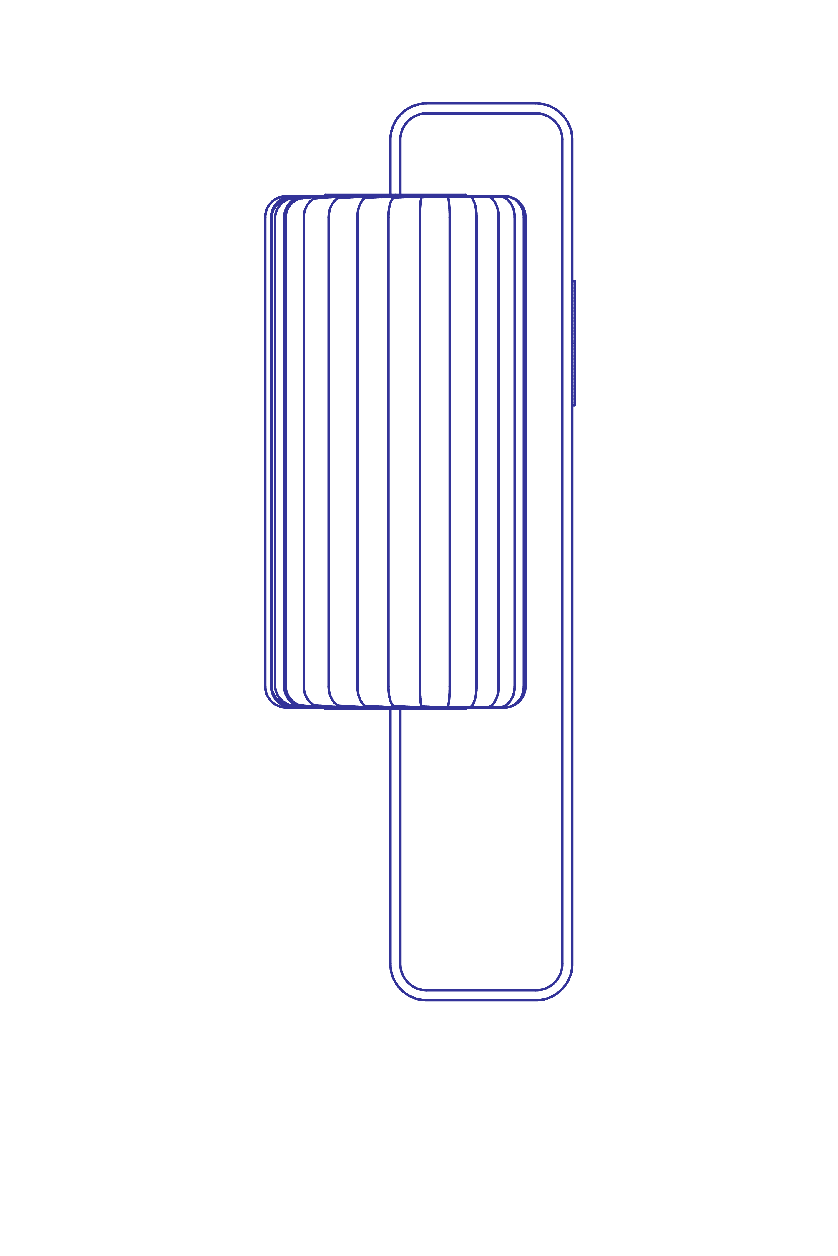 Tom Rossau TR37 vegglampe hvit 2xE27 funksjon