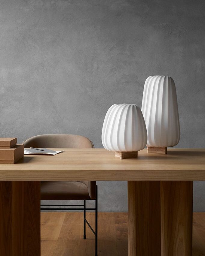 Tom Rossau ST906 Table Light bordlampe bjørk papir