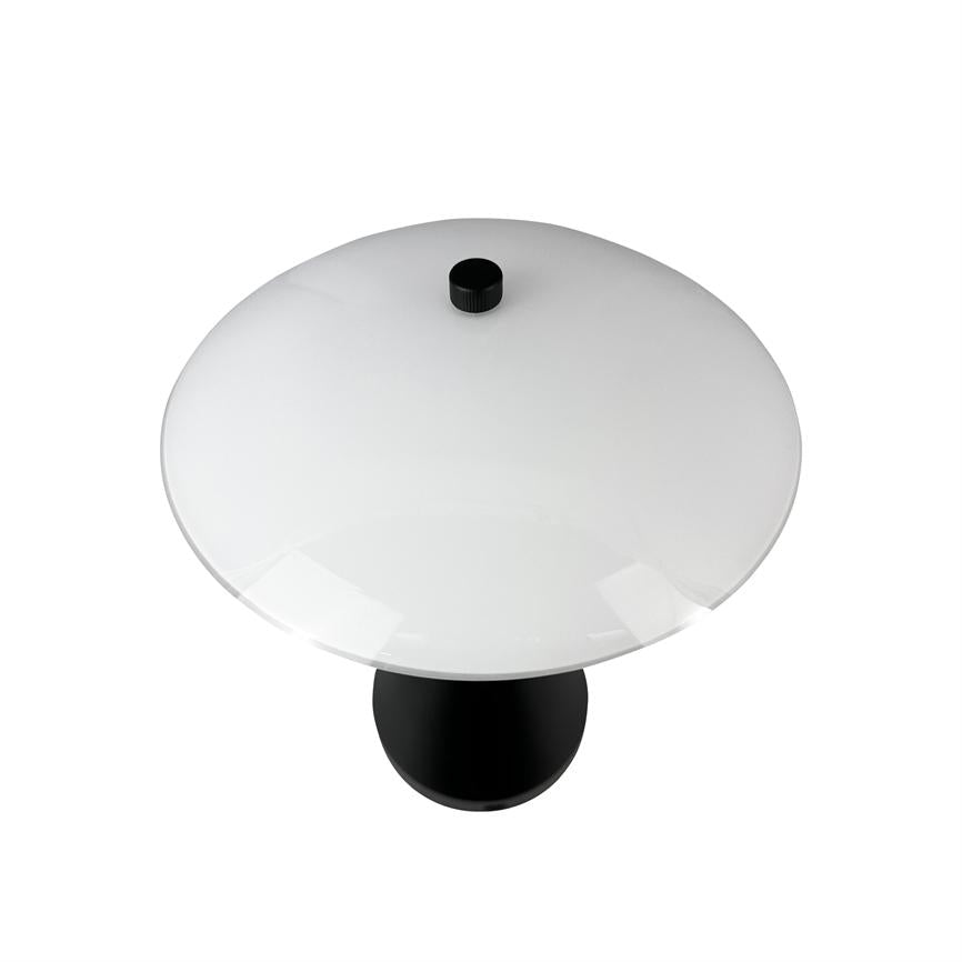 Dyberg Larsen Vienna LED bordlampe opal oppladbar