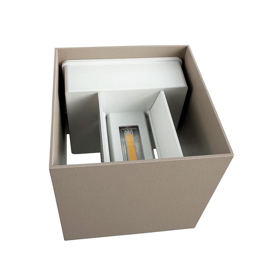 Dyberg Larsen Venus vegglampe beige justerbar