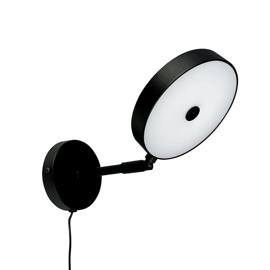 Dyberg Larsen Starlight vegglampe sort dimbar