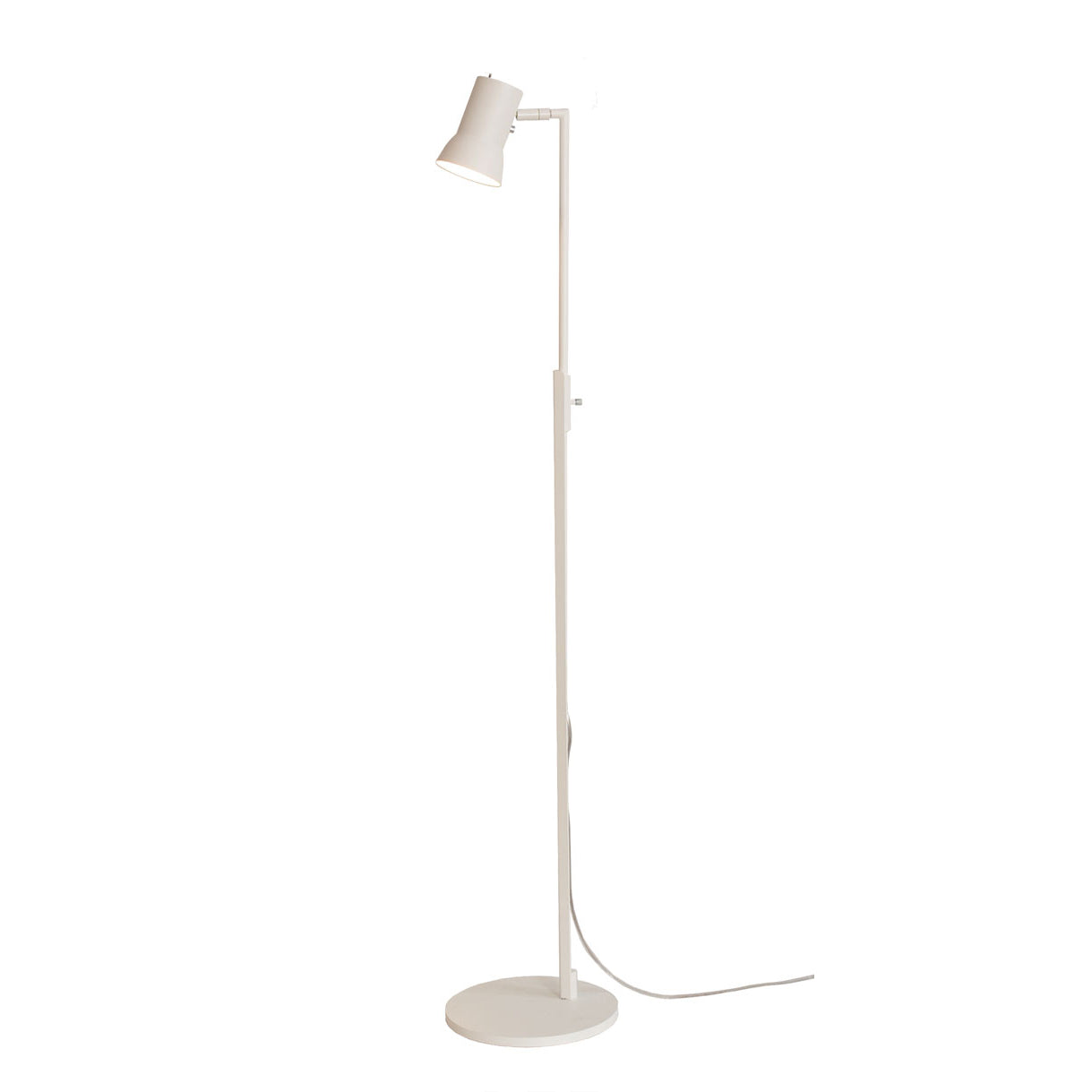 Zlamp P7 gulvlampe hvit leselampe 127 cm