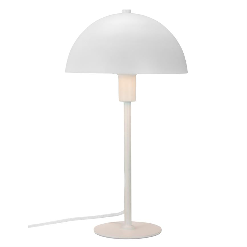 Dyberg Larsen Stockholm bordlampe hvit 38 cm